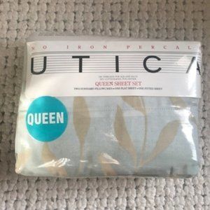 4PC Queen Ombré Sheet Set NWT Modern bed USA Made